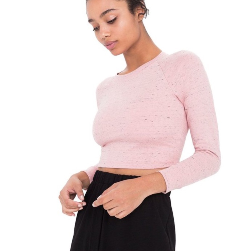 Raglan American Apparel crop top